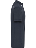 Daiber JN 892 Pánské pracovní piqué polo "Solid" 02.0892 navy