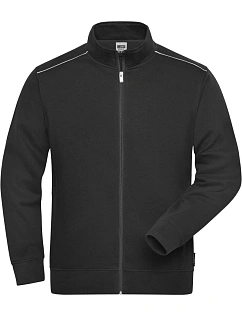 Daiber JN 894 Pánská pracovní mikina - Solid 02.0894 black