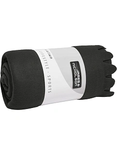 Daiber JN 957 Fleecová deka s třásněmi 02.0957 black