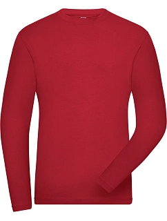 Daiber JN 1804 Pánské pracovní elast. tričko - Solid 02.1804 red
