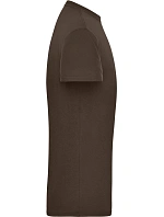 Daiber JN 1808 Pánské pracovní tričko z bio bavlny - Solid 02.1808 brown Daiber JN 1808 Pánské pracovní tričko z bio bavlny - Solid 02.1808 brown