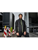 Daiber JN 1820 Pánská hybridní bunda 02.1820 black/neon orange Daiber JN 1820 Pánská hybridní bunda 02.1820 black/neon orange