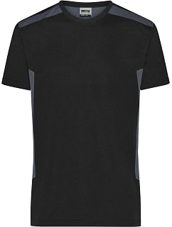 Daiber JN 1824 Pánské pracovní tričko - Strong 02.1824 black/carbon