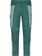 Daiber JN 1884 (42-60) Unisex strečové pracovní kalhoty 02.184M industrial green/foggy green