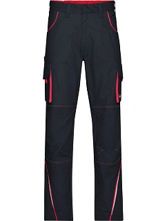 Daiber JN 847 (42-60) Pracovní kalhoty - Color 02.847M carbon/red