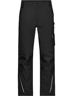 Daiber JN 1861 Zimní pracovní kalhoty - Strong 02.861M black/black