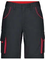 Daiber JN 872 (62) Pracovní bermudy - Color 02.872X carbon/red