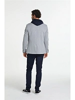 NEOBLU Marcel Men Pánský piqué blejzr 24.3169 grey melange NEOBLU Marcel Men Pánský piqué blejzr 24.3169 grey melange
