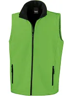 Result R 232M Pánská 2-vrstvá softshell vesta "Printable" 30.232M vivid green/black Result R 232M Pánská 2-vrstvá softshell vesta "Printable" 30.232M vivid green/black