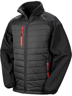 Result R 237X Hybridní bunda "Compass" 30.237X black/red
