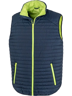 Result R 239X Thermo prošívaná vesta 30.239X navy/lime