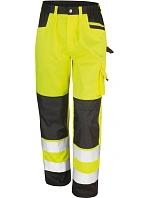 Result R 327X Bezpečnostní cargo kalhoty 30.327X fluorescent yellow Result R 327X Bezpečnostní cargo kalhoty 30.327X fluorescent yellow