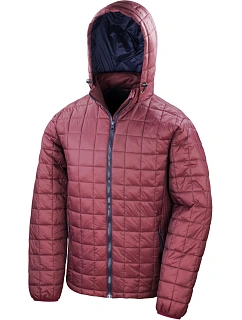 Result R 401X Prošívaná bunda s kapucí 30.401X ruby/navy