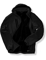 Result R 909X Unisex 3-vrstvá softshellová bunda s kapucí 30.909X black/black Result R 909X Unisex 3-vrstvá softshellová bunda s kapucí 30.909X black/black