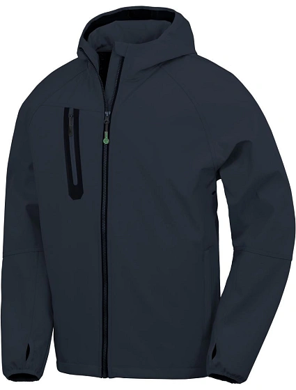 Result R 909X Unisex 3-vrstvá softshellová bunda s kapucí 30.909X navy/navy