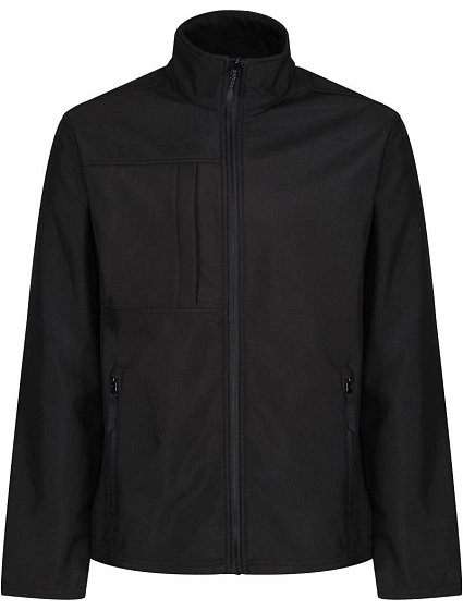 Regatta TRA 688 Pánská 3-vrstvá softshell bunda "Octagon II" 36.A688 black/black