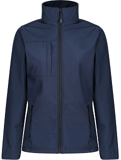 Regatta TRA 689 Dámská 3-vrstvá softshell bunda "Octagon II" 36.A689 navy/seal grey