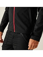 Regatta TRA 701 3-vrstvá softshellová bunda s kapucí "Venturer" 36.A701 black/classic red Regatta TRA 701 3-vrstvá softshellová bunda s kapucí "Venturer" 36.A701 black/classic red