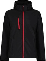 Regatta TRA 701 3-vrstvá softshellová bunda s kapucí "Venturer" 36.A701 black/classic red Regatta TRA 701 3-vrstvá softshellová bunda s kapucí "Venturer" 36.A701 black/classic red