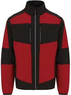 Regatta TRA 753 2-vrstvá softshellová bunda "E-volve" 36.A753 classic red/black