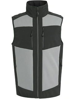 Regatta TRA 907 2-vrstvá softshellová vesta "E-volve" 36.A907 mineral grey/ash