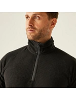 Regatta TRF 691 Fleecová mikina structure s 1/4 zipem "Navigate" 36.F691 black/classic red Regatta TRF 691 Fleecová mikina structure s 1/4 zipem "Navigate" 36.F691 black/classic red
