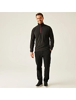 Regatta TRF 691 Fleecová mikina structure s 1/4 zipem "Navigate" 36.F691 black/classic red Regatta TRF 691 Fleecová mikina structure s 1/4 zipem "Navigate" 36.F691 black/classic red