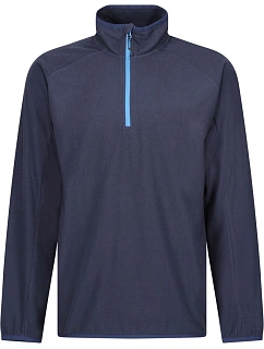 Regatta TRF 691 Fleecová mikina structure s 1/4 zipem "Navigate" 36.F691 navy/french blue