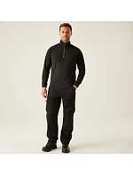Regatta TRF 691 Fleecová mikina structure s 1/4 zipem "Navigate" 36.F691 black/new royal Regatta TRF 691 Fleecová mikina structure s 1/4 zipem "Navigate" 36.F691 black/new royal