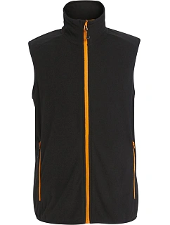 Regatta TRF 695 Fleecová vesta Structure "Navigate" 36.F695 black/orange pop