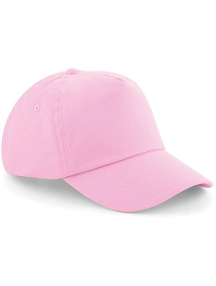 Beechfield B 10B Dětská 5 panelová kšiltovka "Original" 53.010B classic pink