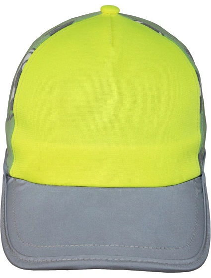 Korntex CAPACT Dětská 5 panelová kšiltovka "Action" 76.PACT hi vis yellow/football Korntex CAPACT Dětská 5 panelová kšiltovka "Action" 76.PACT hi vis yellow/football