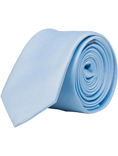 Korntex KXTIE5 Úzká kravata 76.TIE5 light blue