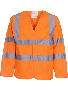 Yoko HVJ 200 Bezpečnostní vesta s dlouhým rukávem 79.J200 hi vis orange