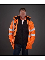 Yoko HVP 711 Hi-Vis 7-v-1 Bunda 79.P711 hi vis orange/navy