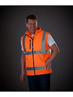 Yoko HV 006 Hi-Vis softshellová vesta 79.V006 hi vis yellow Yoko HV 006 Hi-Vis softshellová vesta 79.V006 hi vis yellow
