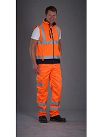 Yoko HV 006 Hi-Vis softshellová vesta 79.V006 hi vis yellow Yoko HV 006 Hi-Vis softshellová vesta 79.V006 hi vis yellow