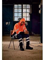 Yoko HVK 05 Hi-Vis mikina s kapucí 79.VK05 navy Yoko HVK 05 Hi-Vis mikina s kapucí 79.VK05 navy