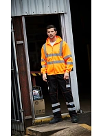 Yoko HVK 07 Hi-Vis mikina s kapucí 79.VK07 navy Yoko HVK 07 Hi-Vis mikina s kapucí 79.VK07 navy