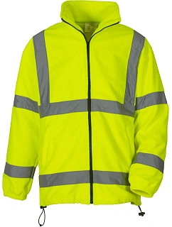 Yoko HVK 08 Hi-Vis Fleecová Bunda 79.VK08 hi vis yellow