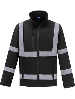 Yoko HVK 09 Hi-Vis softshellová bunda 79.VK09 black
