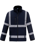 Yoko HVK 09 Hi-Vis softshellová bunda 79.VK09 navy Yoko HVK 09 Hi-Vis softshellová bunda 79.VK09 navy