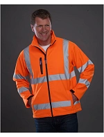 Yoko HVK 09 Hi-Vis softshellová bunda 79.VK09 navy Yoko HVK 09 Hi-Vis softshellová bunda 79.VK09 navy