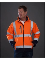 Yoko HVK 09 Hi-Vis softshellová bunda 79.VK09 hi vis yellow Yoko HVK 09 Hi-Vis softshellová bunda 79.VK09 hi vis yellow