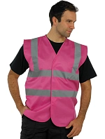 Yoko HVW 100 Hi-Vis bezpečnostní vesta 79.W100 lime Yoko HVW 100 Hi-Vis bezpečnostní vesta 79.W100 lime