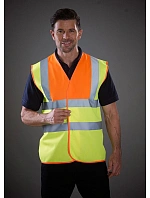 Yoko HVW 100 Hi-Vis bezpečnostní vesta 79.W100 lime Yoko HVW 100 Hi-Vis bezpečnostní vesta 79.W100 lime