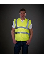 Yoko HVW 100 Hi-Vis bezpečnostní vesta 79.W100 sky blue Yoko HVW 100 Hi-Vis bezpečnostní vesta 79.W100 sky blue