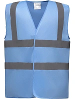 Yoko HVW 100 Hi-Vis bezpečnostní vesta 79.W100 sky blue Yoko HVW 100 Hi-Vis bezpečnostní vesta 79.W100 sky blue