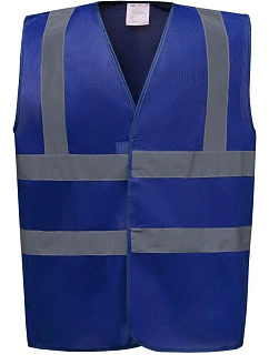 Yoko HVW 100 Hi-Vis bezpečnostní vesta 79.W100 royal blue