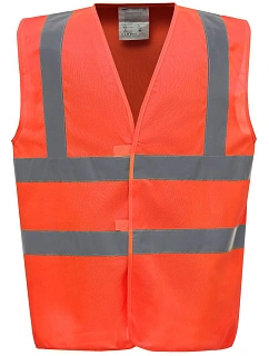 Yoko HVW 100 Hi-Vis bezpečnostní vesta 79.W100 hi vis orange